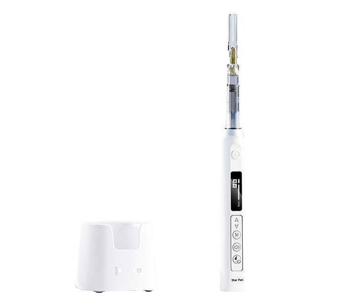 مقایسه دستگاههای تزریق بیحسی بدون درد: COXO Geni، Woodpecker Star Pen و Woodpecker Super Pen